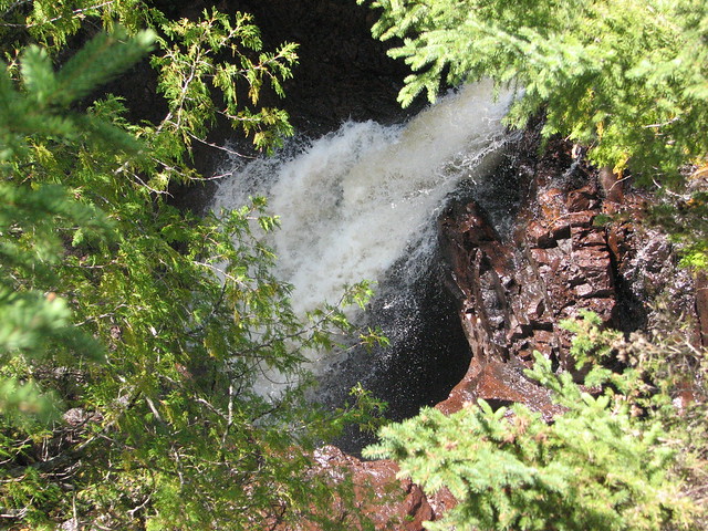 The top of Devil's Kettle