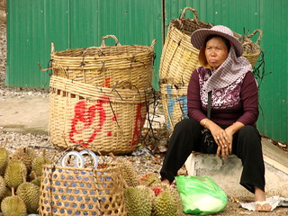 Woman at Market - Kep - Cambodia
