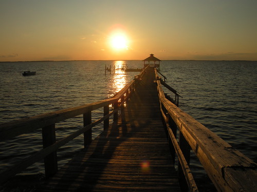 sunset beach pier northcarolina corolla
