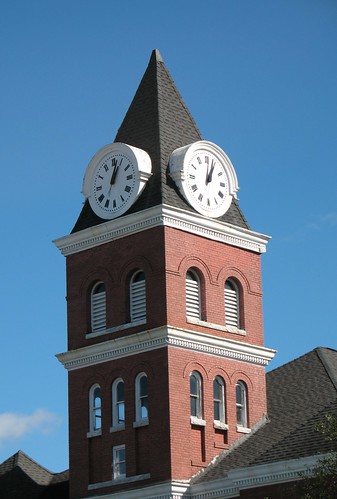 clock georgia geotagged courthouse waynecounty countycourthouse jesup nrhp usccgawayne posrus ©lancetaylor