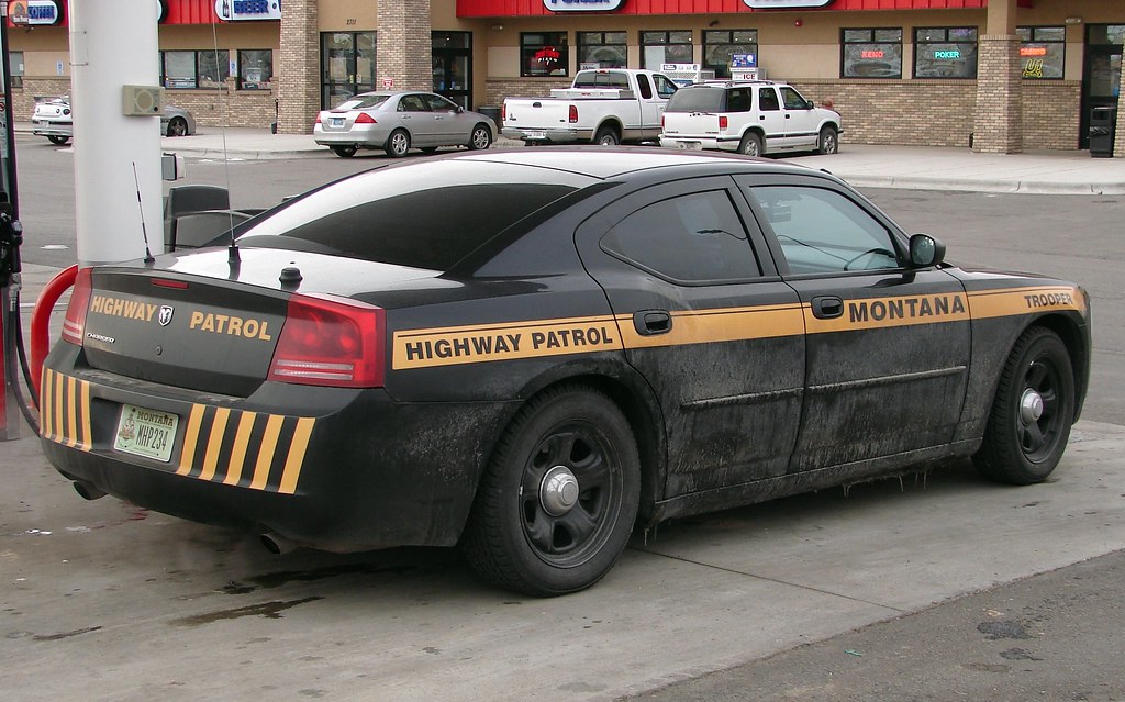 Gallatin County Montana Sheriff Patrol Car Decals 1:24