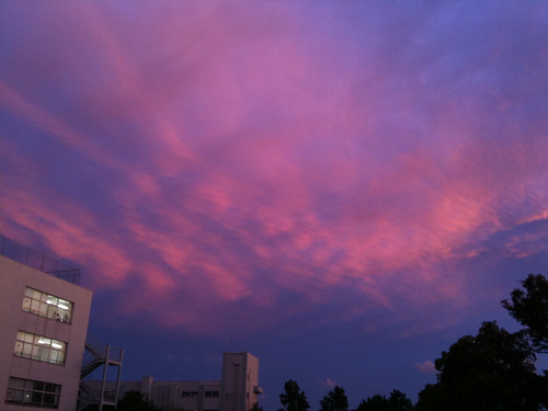 autumn clouds sunsets iwate morioka tohoku