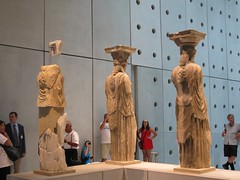 'Porch of the Maidens' (Caryatids). New Acropolis Museum