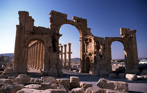 city ruins roman syria palmyra syrian