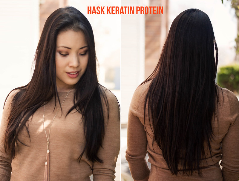 cute & little blog | hask keratin protein hair review | my hair journey