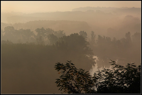 france fog river valley garonne tarnetgaronne auvillar