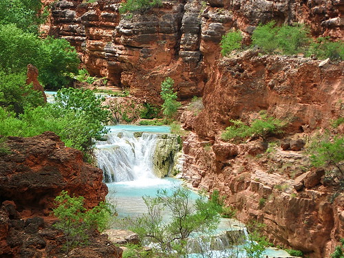waterfalls in the grand canyon