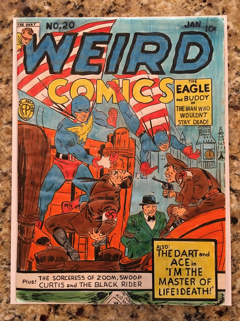 Weird Comics #20 under