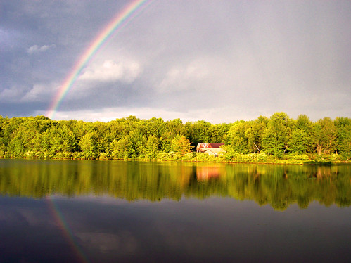 lake color nature water rainbow poconospa