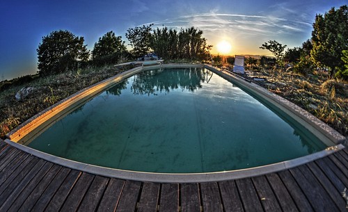 sunset pool fisheye hdr piscine luminance tonemap fattal qtpfsgui mantiuk