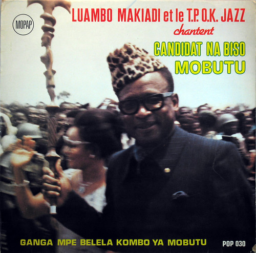 Franco et le T.P. OK Jazz sing for Mobutu