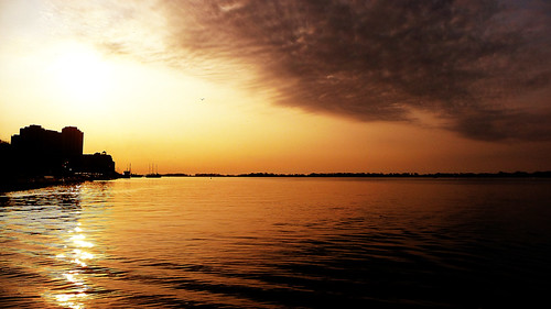 morning sky sun toronto ontario canada water clouds sunrise golden spring waterfront panasonic flickraward dmctz5