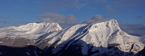 winter panorama mountain snow ski sunshine sunrise alberta sunshinevillage