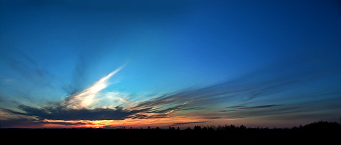 sunset sky nature russia samara eveningglow samarskayaoblast hryashevka