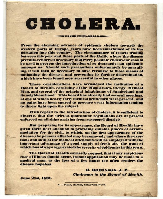 Great Cholera Epidemic of 1831-2