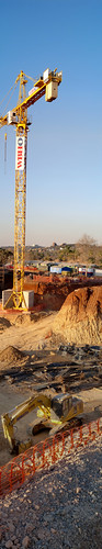 panorama southafrica construction progress worldcup pretoria lynnwood 2009 2010 gauteng redevelopment demolishion footballworldcup csir daventrystreet lynnwoodroad lynnwoodmanor meiringnauderoad halishamroad