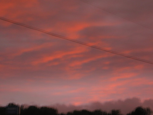 pink sunset sky orange storm sunshine rain weather clouds arkansas cloudjunkie canonpowershot sherwood skyclouds orangeskies nowthatssky bestsunsetsandsunrises arkansasthunderstorms