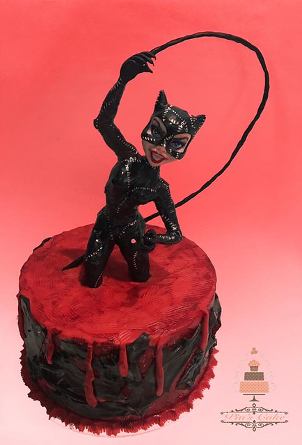 Catwoman Cake by Mariapia Sciarretta‎