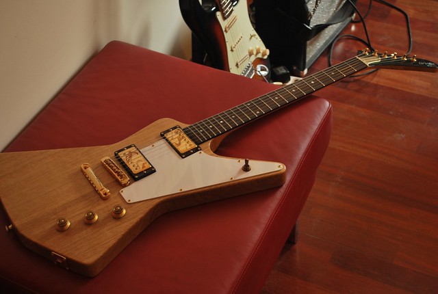 Photo：Orville by Gibson Korina Prototype Eric Clapton Cut Explorer (no serial number) - EXTREMELY RARE By Freebird_71