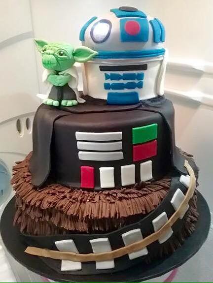 Star Wars Cake by Katies Kustom Cakes