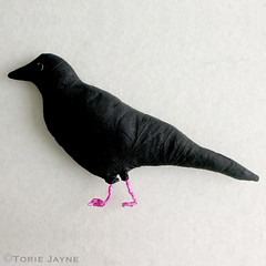 SEASONAL CROW PINCUSHION SEWING PATTERN *NEW* from As The Crow Flies 