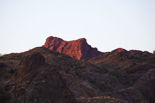 red arizona holiday america sunrise rocks august mornings trakamerica