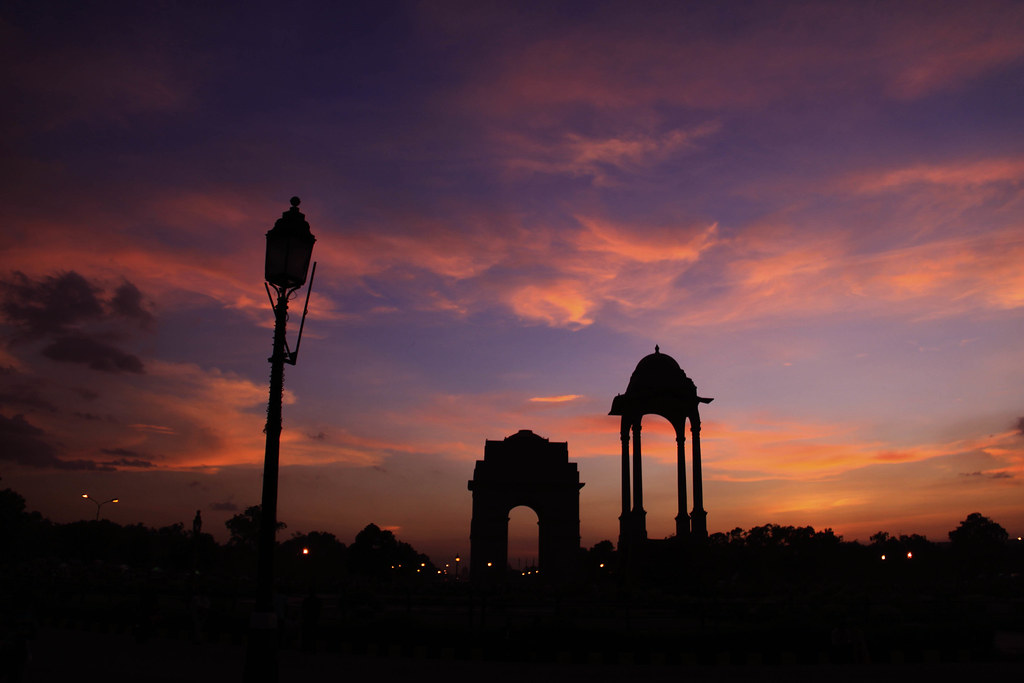Delhi Sunset