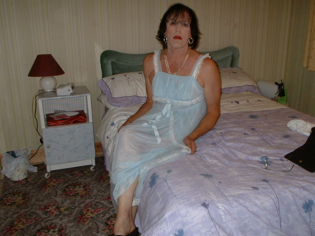 Blue Double Layer Nightie | Flickr - Photo Sharing!