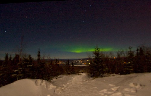 travel vacation snow alaska night canon aurora fairbanks northernlights auroraborealis eos20d