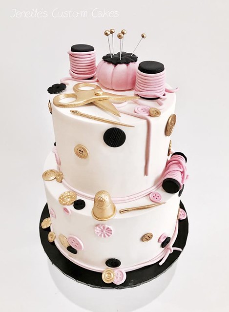 Cake by Jenelle's Custom Cakes