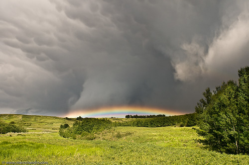 summer sky calgary nature landscape rainbow seasons alberta stormclouds nosehill skyandatmosphere