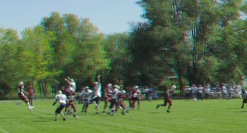 canon football 3d longmont stereo homecoming pioneers fbs twincam twinned redcyan analgyph sx110is