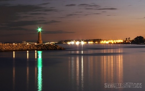 lighthouse seascape faro puerto harbour sony marbella banus h5 servalpe