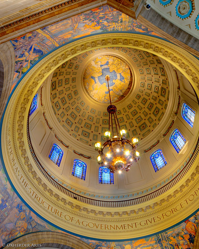 painting mural mo capitol missouri dome hdr jeffersoncity photomatix 3exp missouristatecapitol oxherder