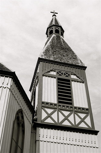 bw church monochrome architecture blackwhite steeple newyorkstate delawarecounty stpaulsepiscopalchurch carpentergothic franklinny edbrodzinsky