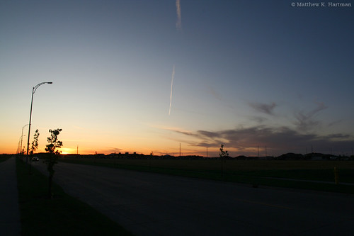 sunset northdakota grandforks