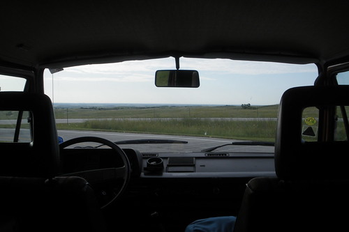 morning southdakota view windshield vanagon