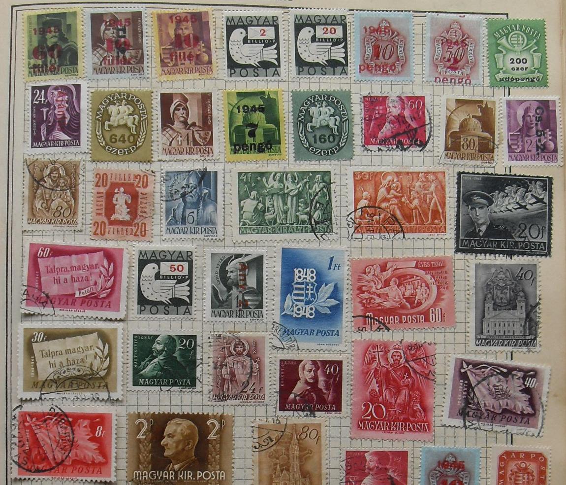 postage stamp collecting