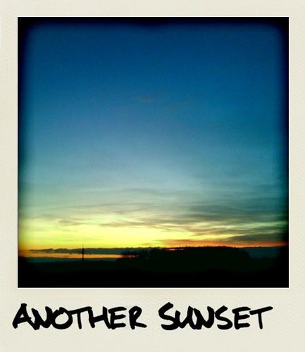 sunset sky polaroid iphone polarize güstrow
