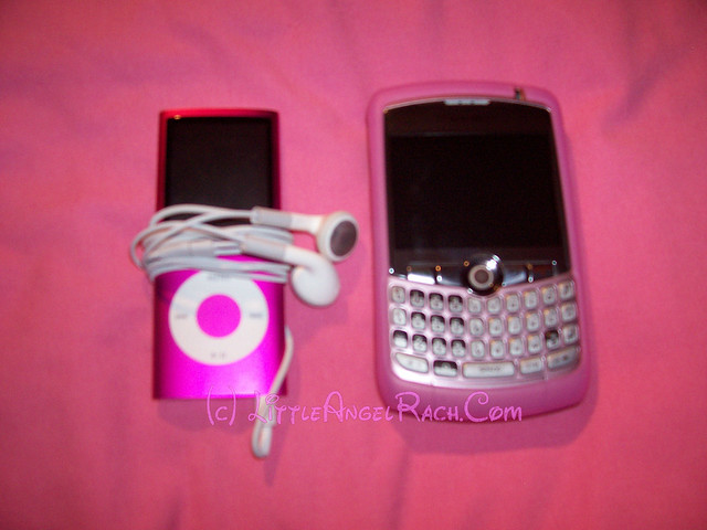 Pink Ipod Nano and Pink Blackberry Curve 8310 | Explore Litt… | Flickr ...