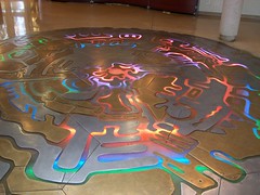Floor of the Reception Building at CERN