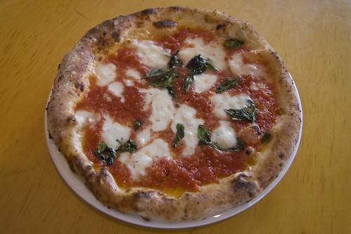 Punch Margherita pizza