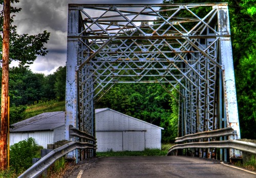 county bridge ohio steel jefferson hdr highdynamicrange photomatix photomatixpro tonemapping