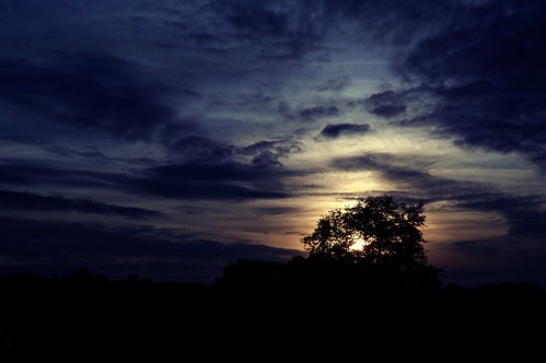 blue sunset sky silhouette clouds landscape tramonto nuvole cielo fiatlux