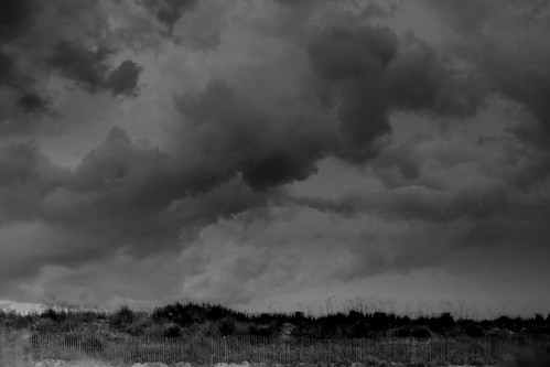 sea white storm black clouds fence landscape nc dunes tripod northcarolina oats gitzo oakisland caswellbeach photomatix canonef24105mmf4lisusm moosesfilter arcatech gt2531