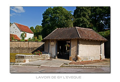 Lavoir in Gy L'Éveque (F) - Photo of Merry-Sec