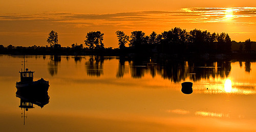 sunset sea reflection geotagged boats meer boote rügen spiegelung sonneuntergang ummanz klaus1953 geo:lat=5445567 geo:lon=13180332