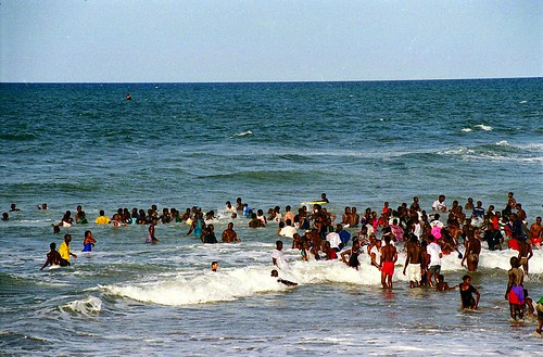 beach may 1999 ghana accra labadi