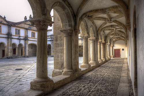 portugal covent cloister hdr tomar conventodecristo ilustrarportugal sérieouro ianbillenness