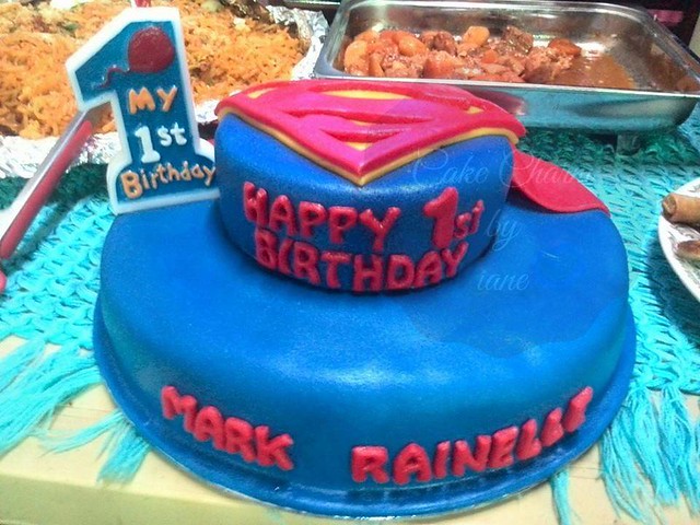 Superman all the Way Cake By iane